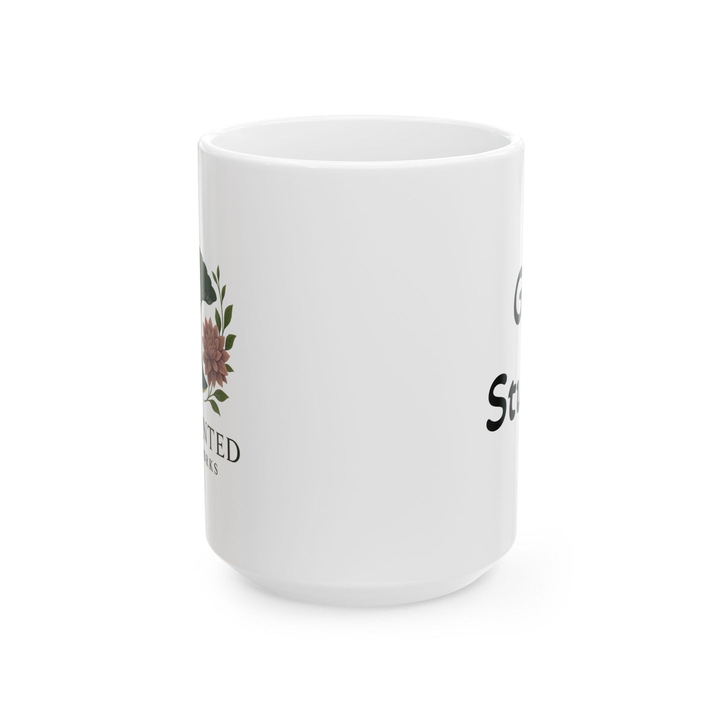 Ceramic Coffee Mug - Enchanted Gardens Design - Ideal Gift for Plant Lovers, Birthdays, Housewarming, Home Decor, Tea Lovers