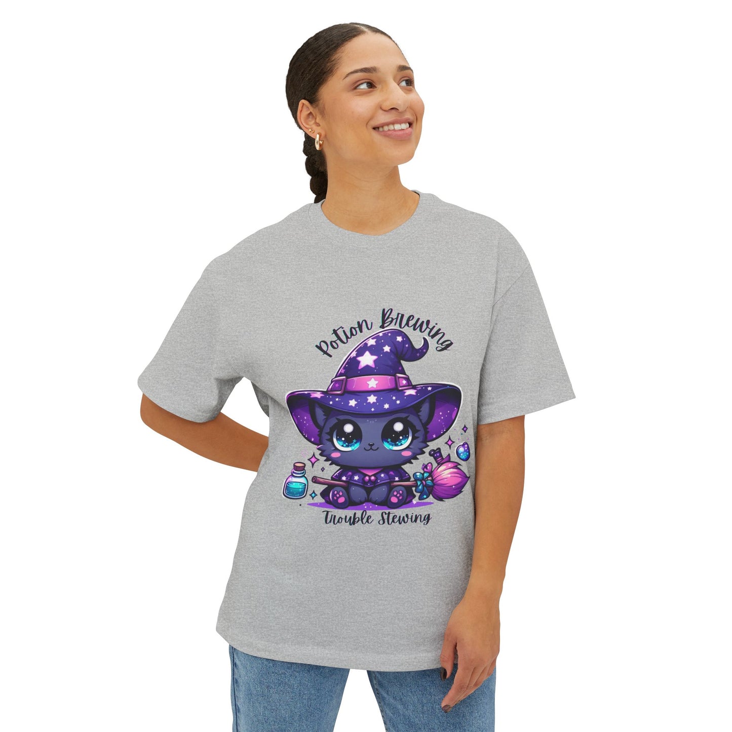 Magical Witchy Tee, Cute Potion Brewing T-Shirt, Unisex Witch Shirt, Fun Fantasy Top, Halloween Gift, Cosplay Apparel