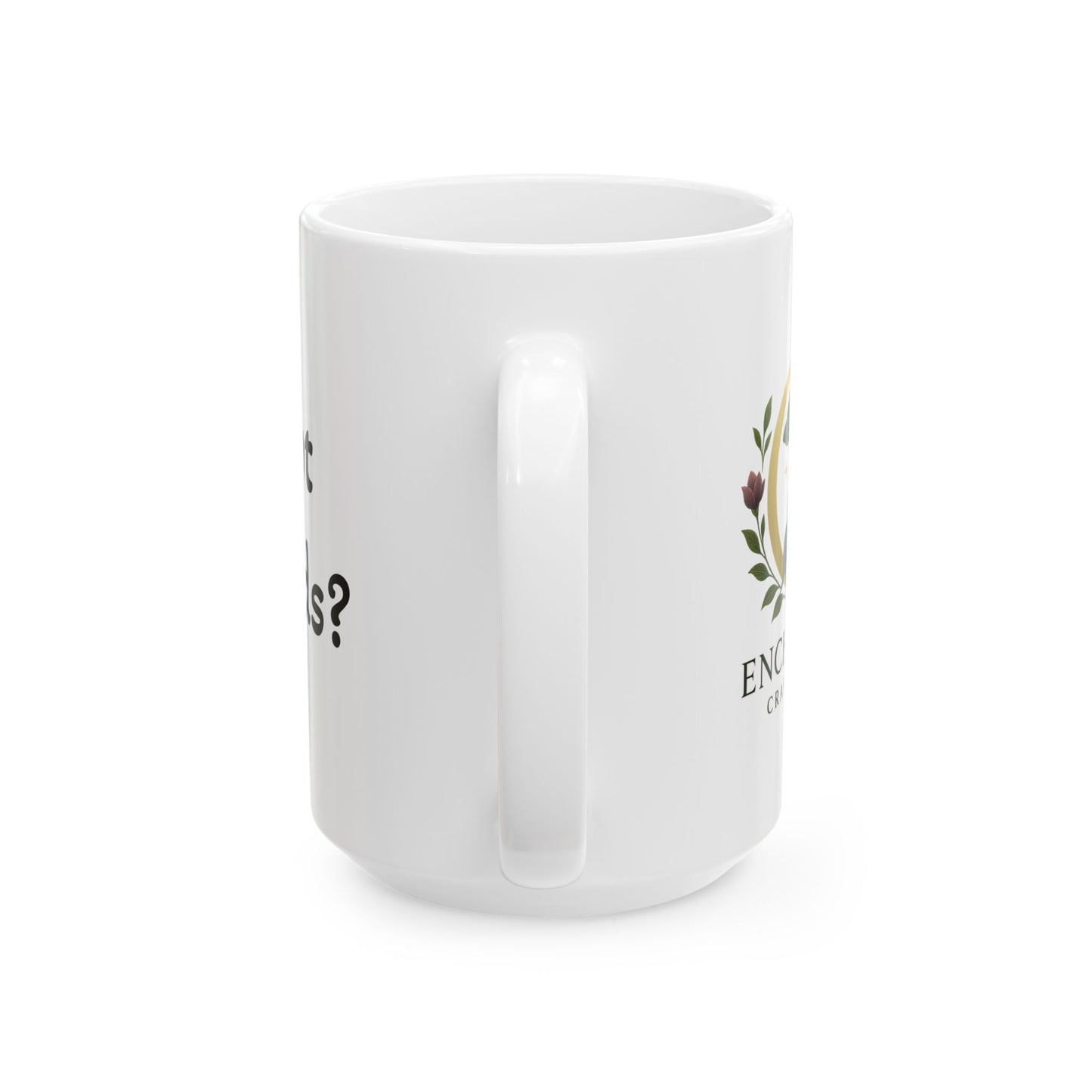 Ceramic Coffee Mug - Enchanted Gardens Design - Ideal Gift for Plant Lovers, Birthdays, Housewarming, Home Decor, Tea Lovers