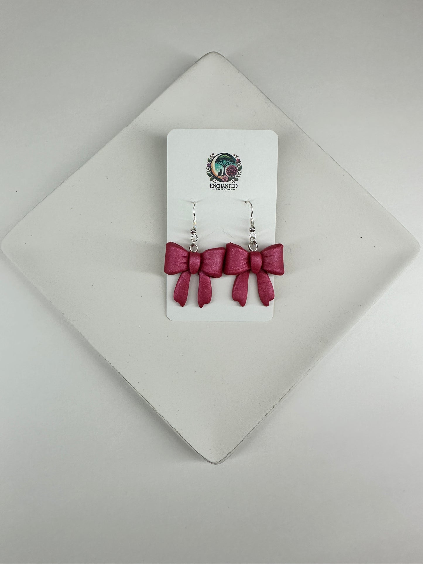 Handcrafted Bow Dangles