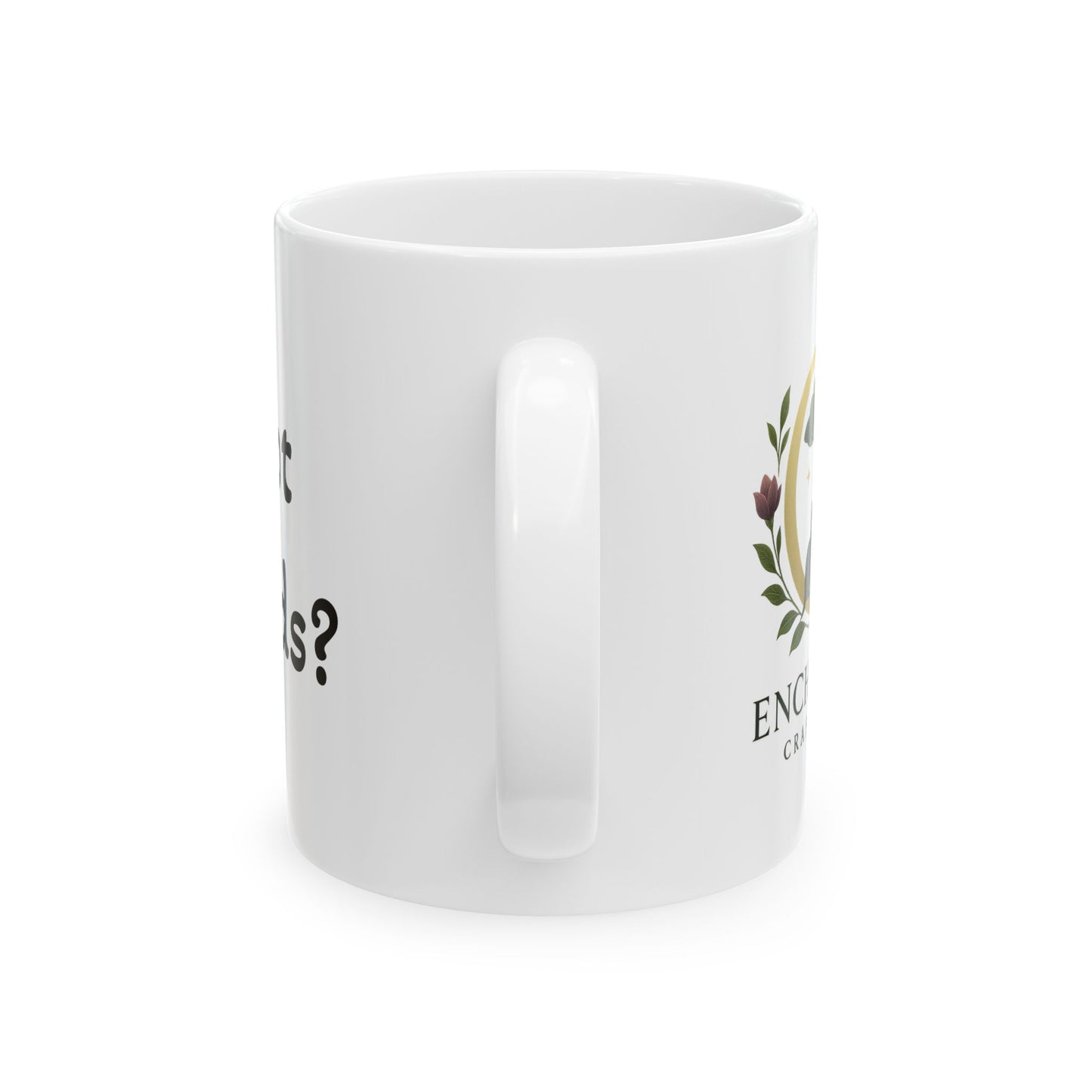 Ceramic Coffee Mug - Enchanted Gardens Design - Ideal Gift for Plant Lovers, Birthdays, Housewarming, Home Decor, Tea Lovers