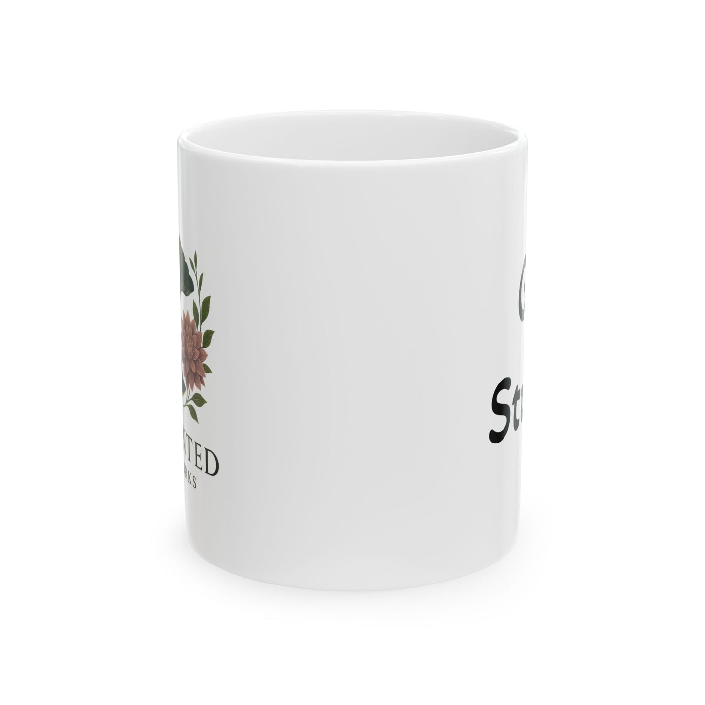 Ceramic Coffee Mug - Enchanted Gardens Design - Ideal Gift for Plant Lovers, Birthdays, Housewarming, Home Decor, Tea Lovers
