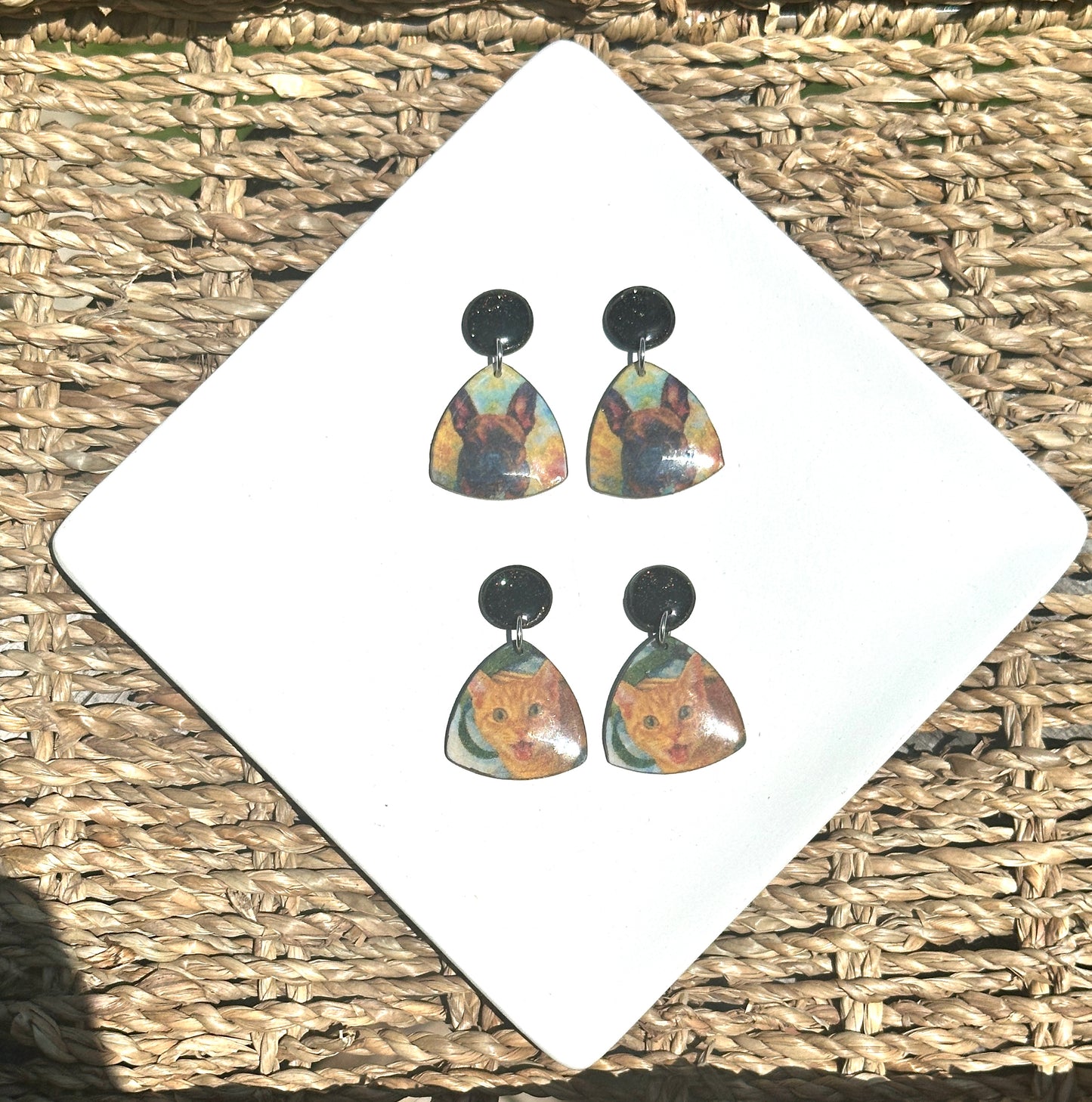 Custom Photo Polymer Clay Accessories