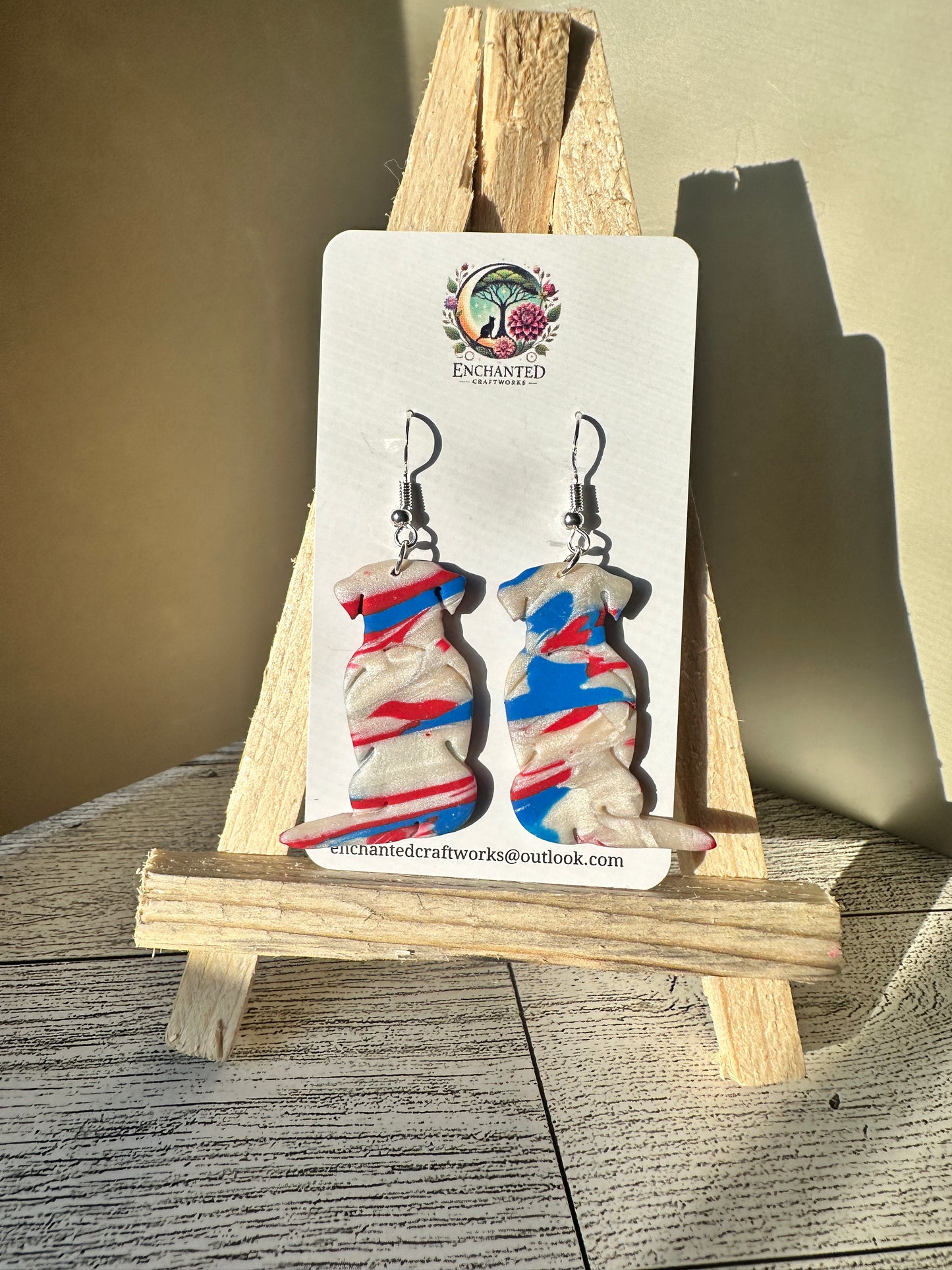 Enchanted Dog Dangle Earring Collection