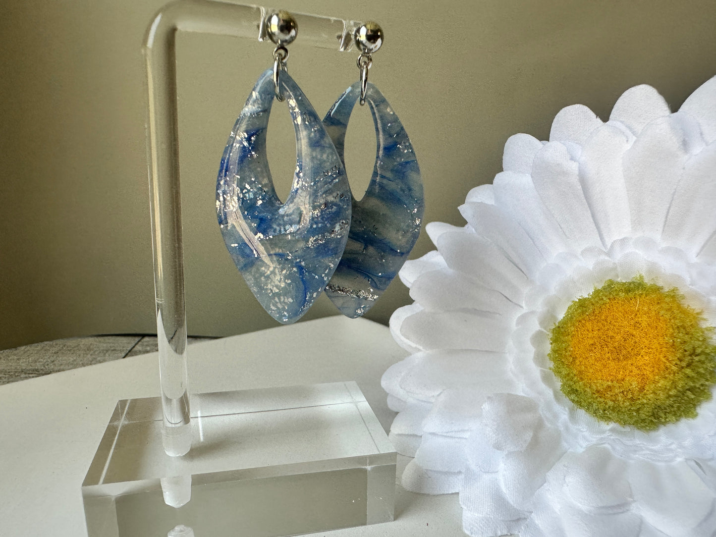 Enchanted Elongated Raindrop Earrings