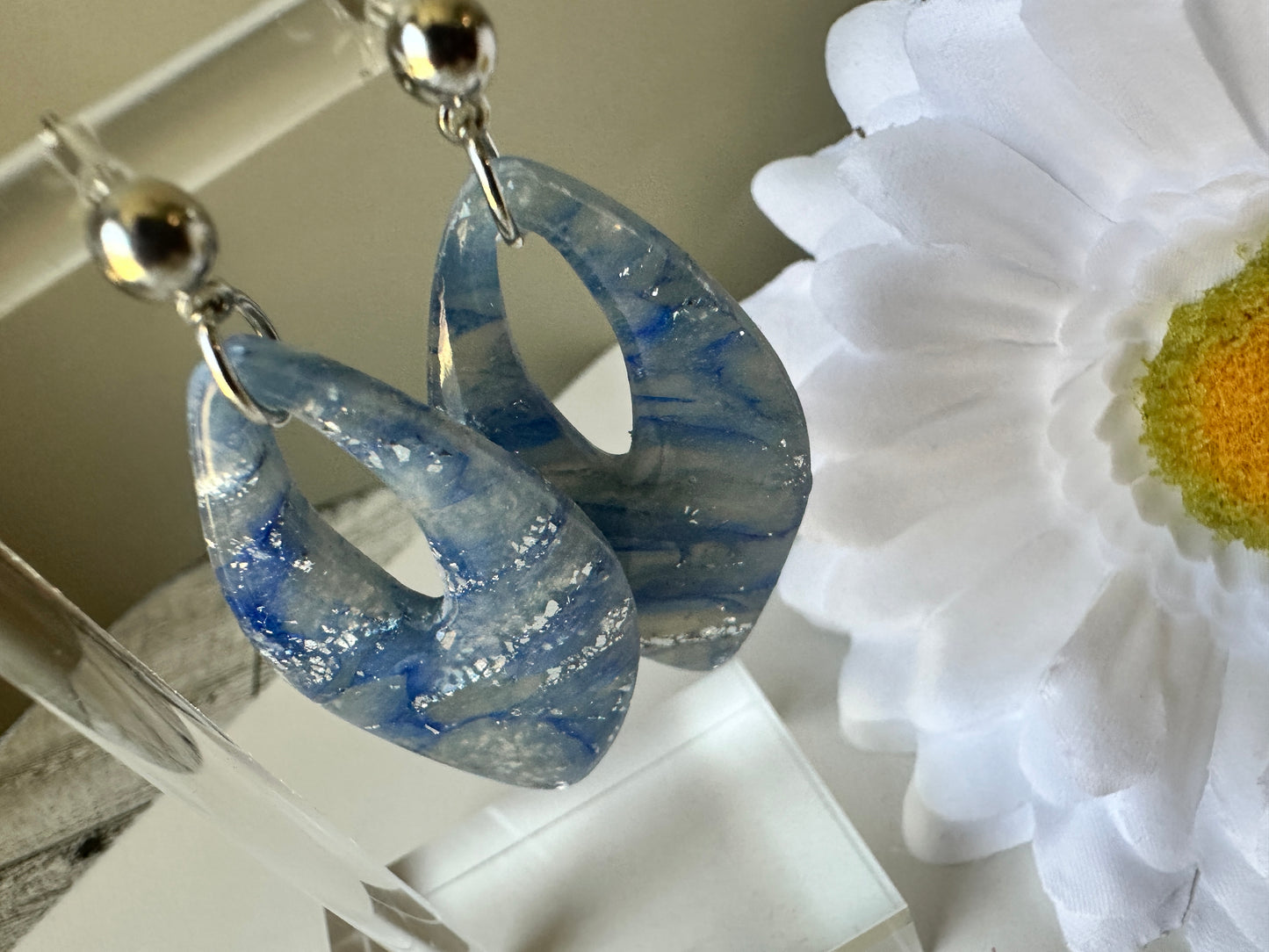Enchanted Elongated Raindrop Earrings