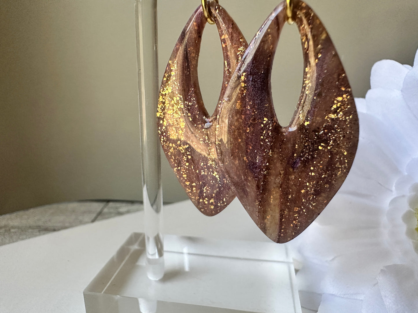 Enchanted Elongated Raindrop Earrings