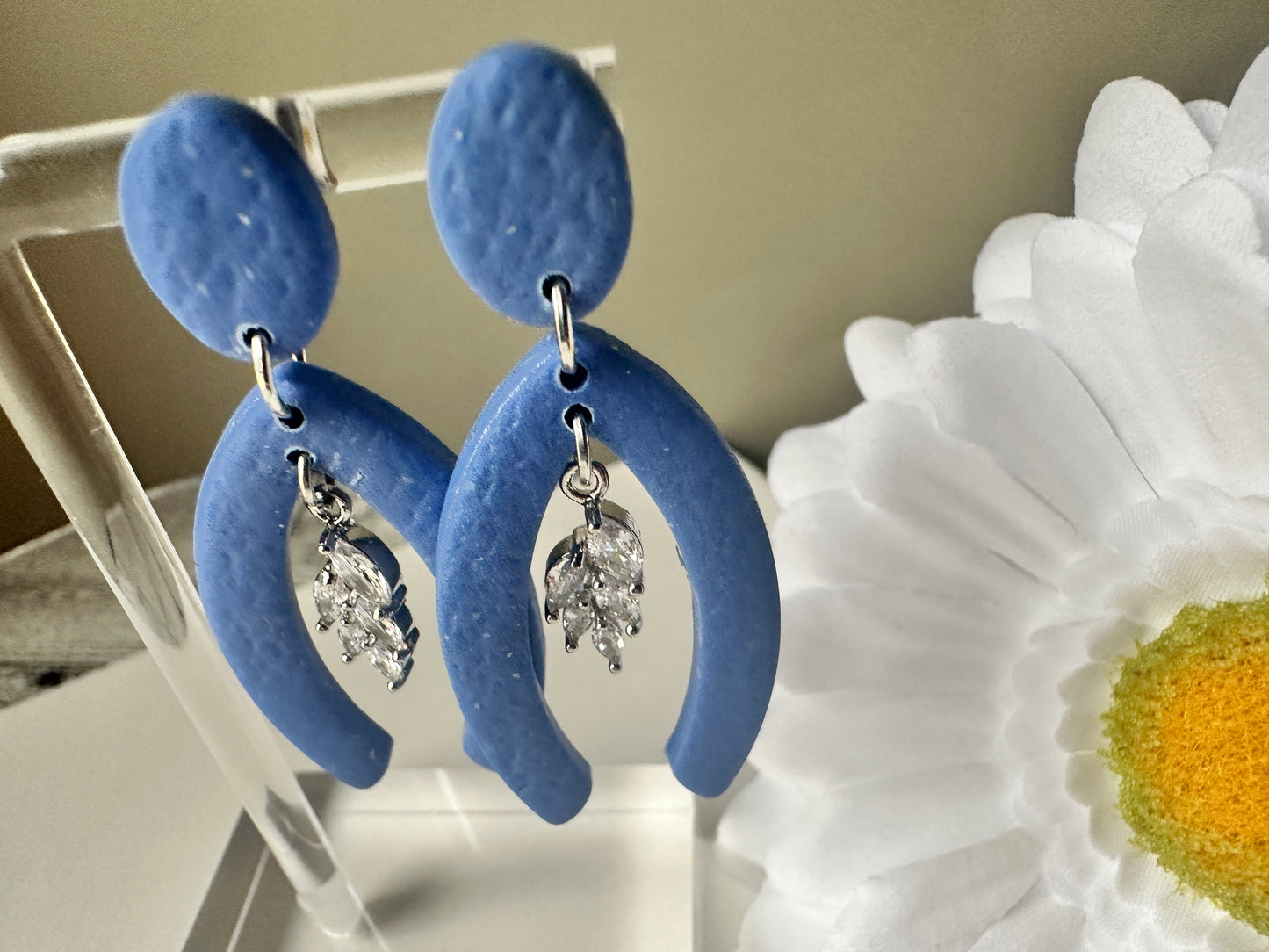 Enchanted Bell Pendant Polymer Clay Earring