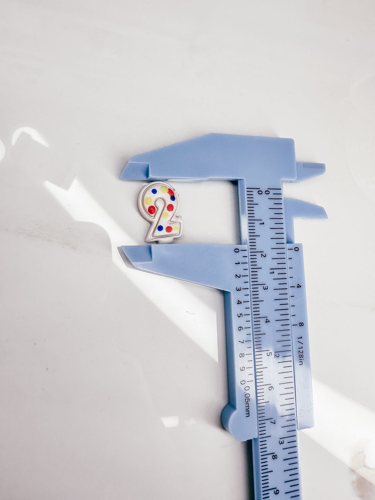 Custom Birthday Candle Numbers Polymer Clay Charms/ Earrings