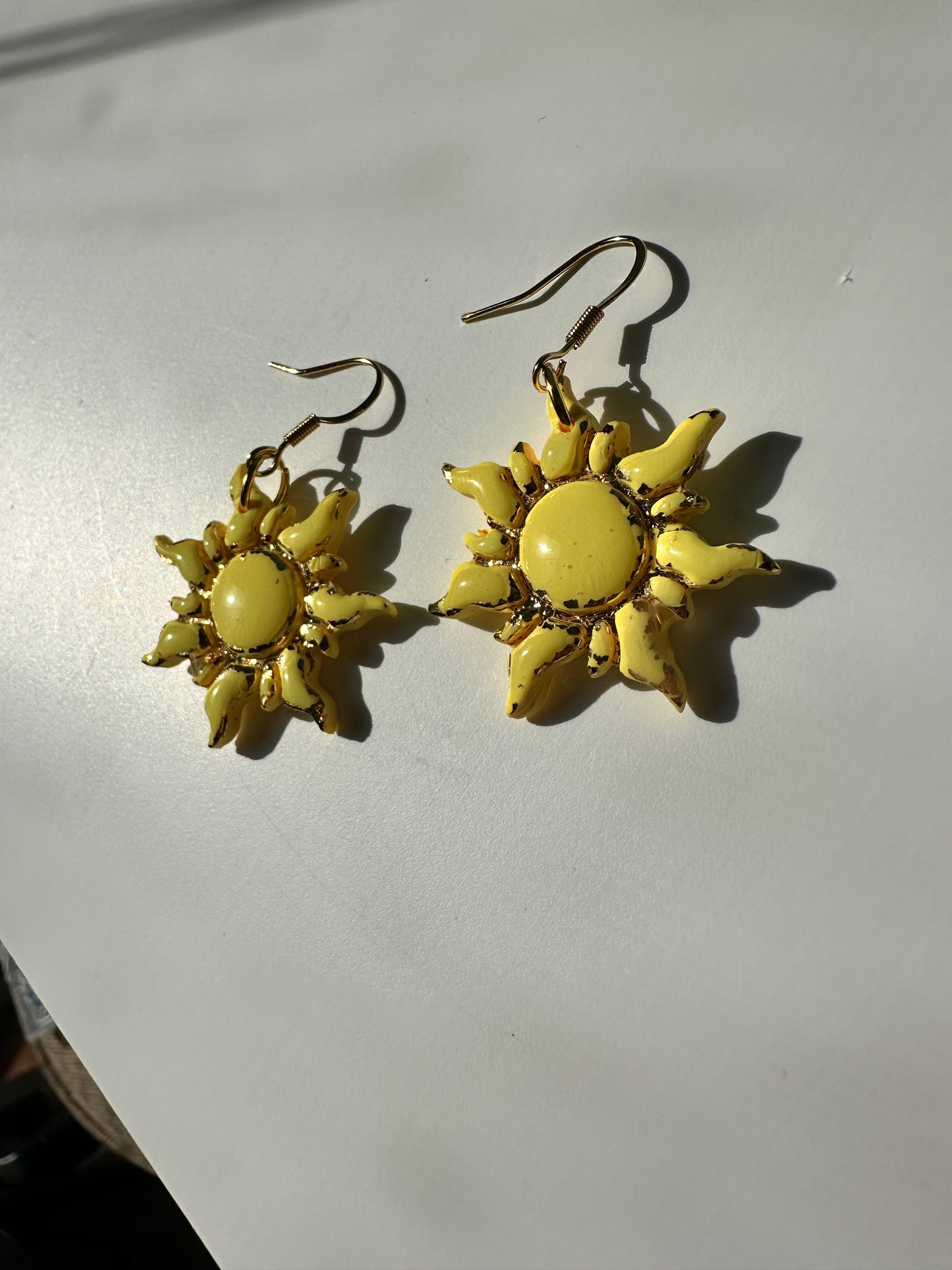 Golden Sunshine Dangles