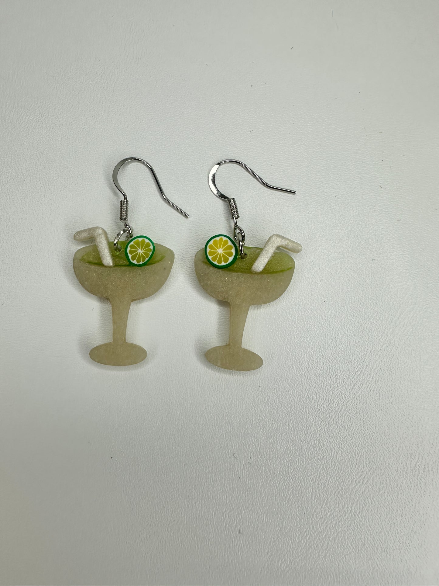 Enchanted Margarita Dangles - Polymer Clay Earrings