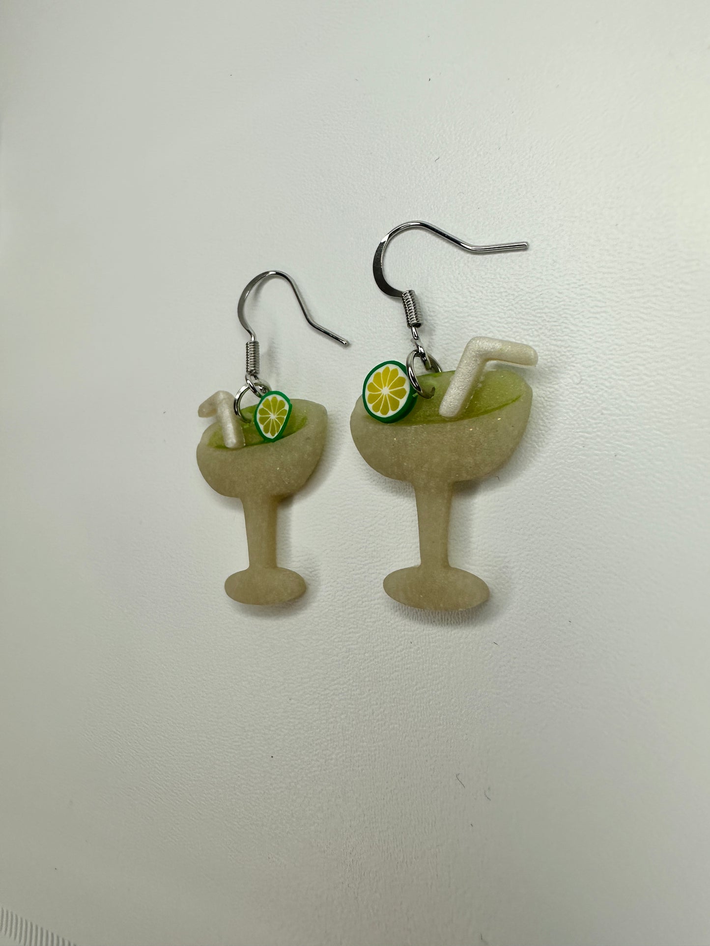 Enchanted Margarita Dangles - Polymer Clay Earrings