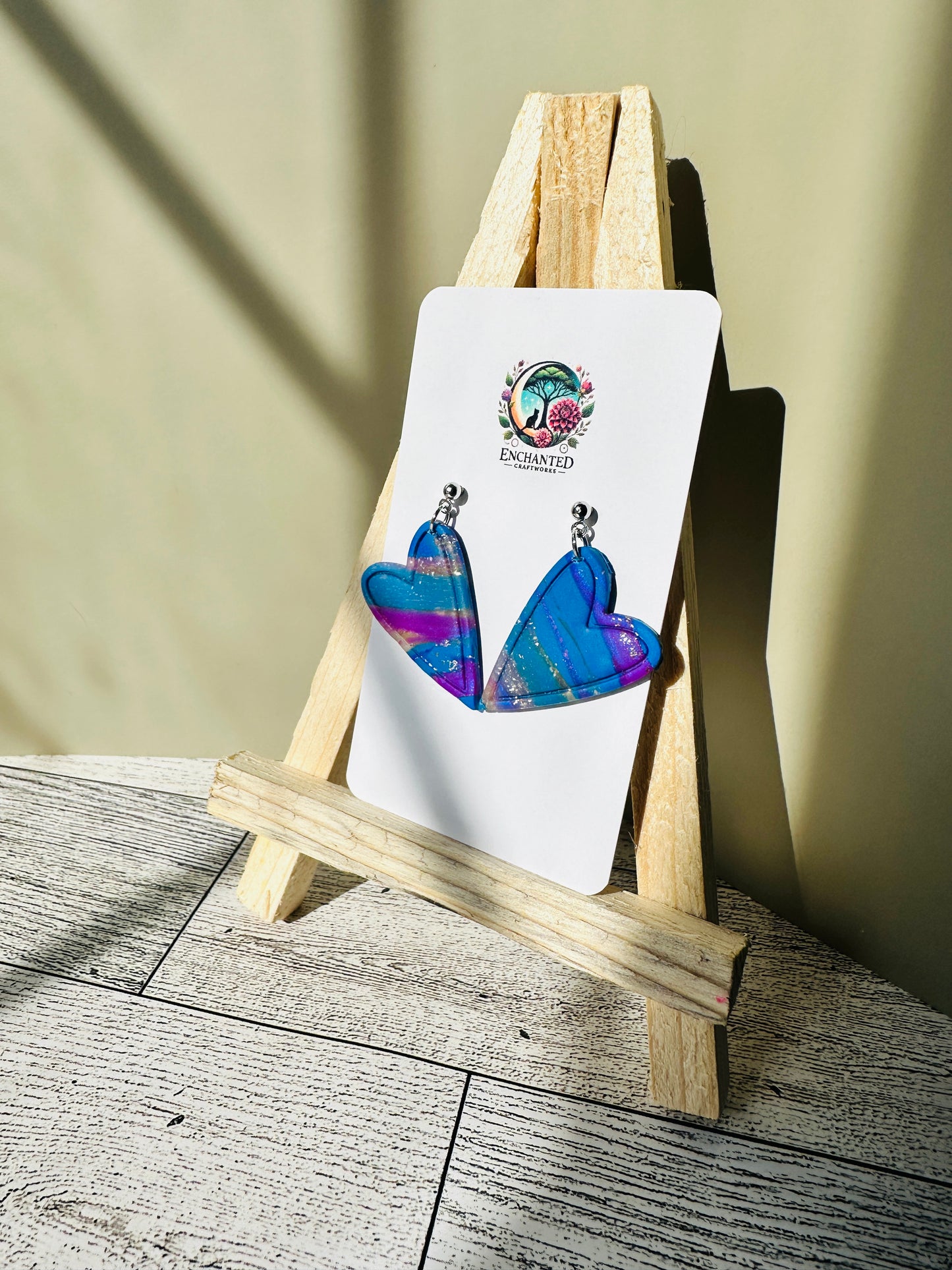 Enchanted Heart Earrings