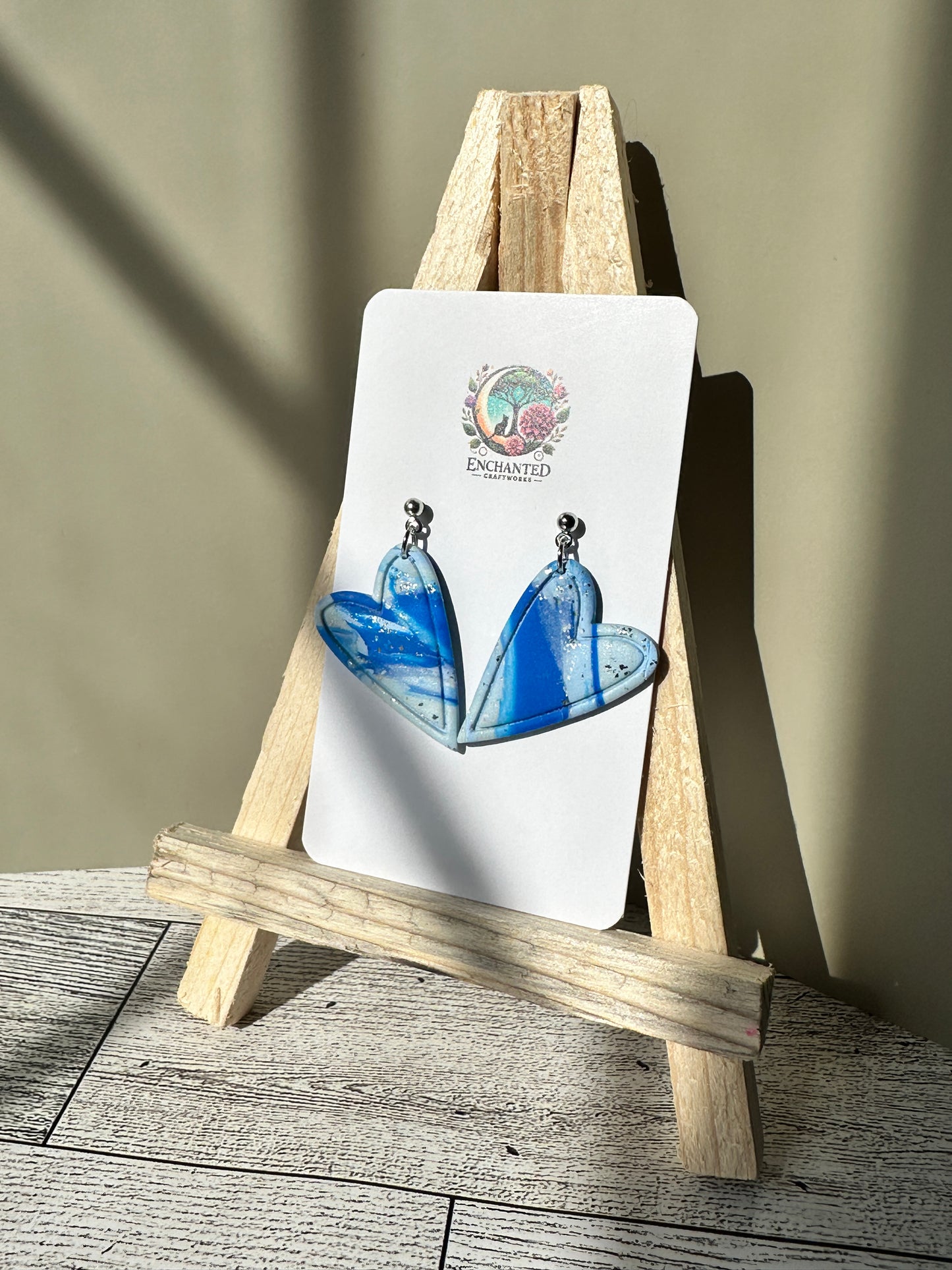 Enchanted Heart Earrings