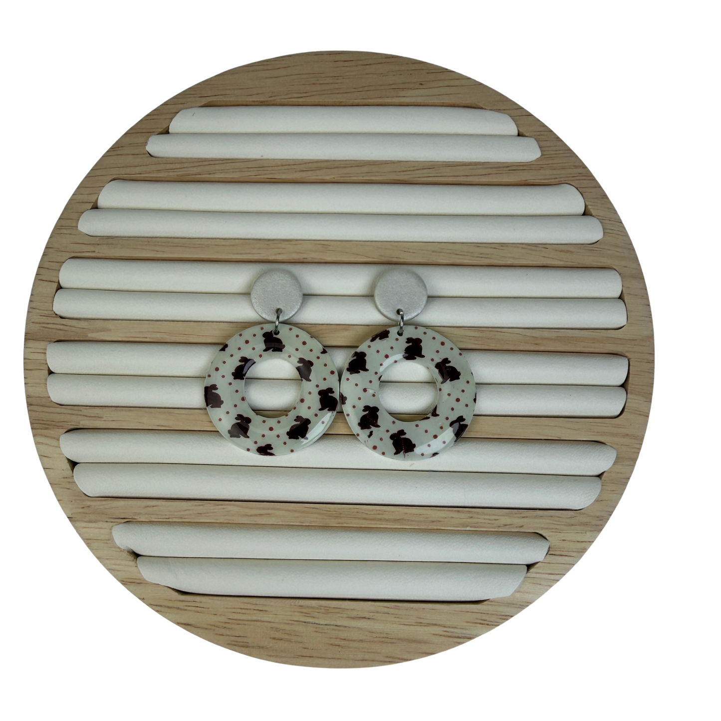 Enchanted Patterned Circle Dangles