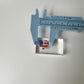 Patriotic Heart Earrings – Polymer Clay