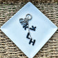 Enchanted Custom Initial Keychain