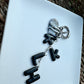 Enchanted Custom Initial Keychain