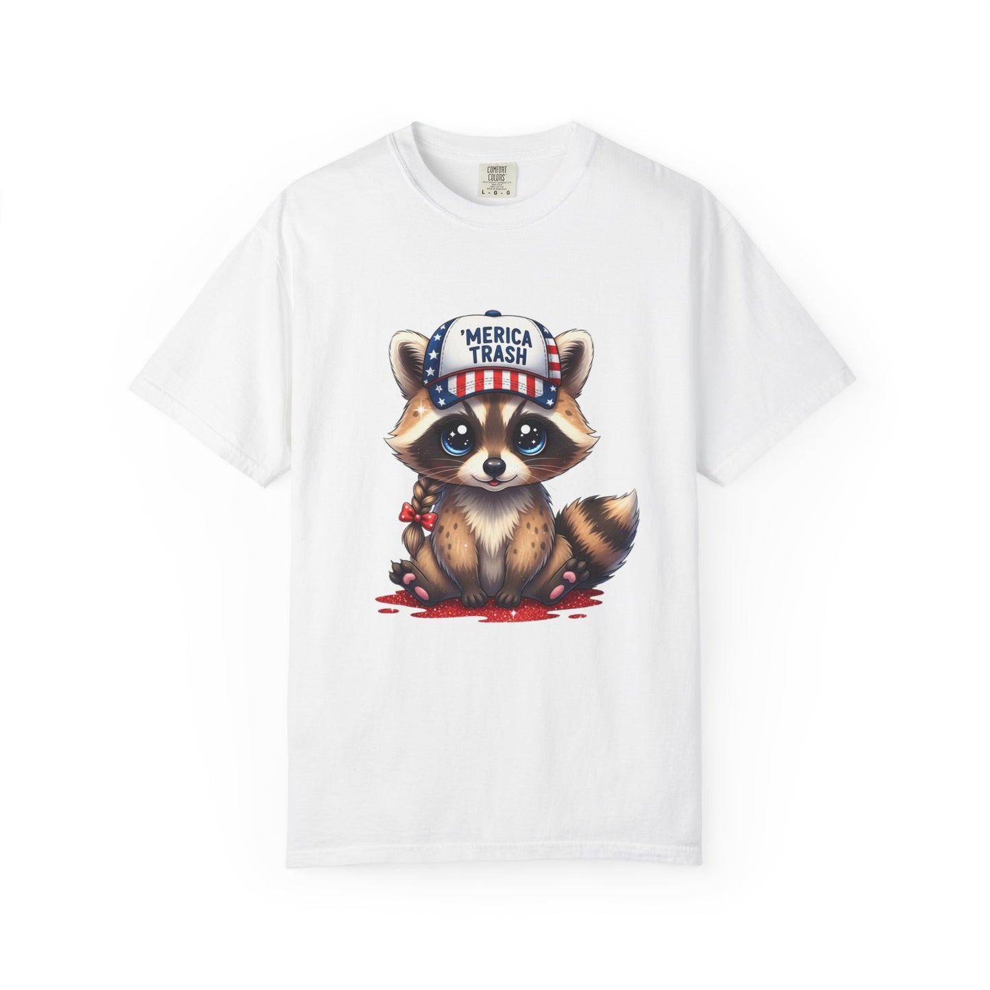 Cute Puppy Graphic T-Shirt — Adorable Dog Wearing ‘FERAL’ Cap