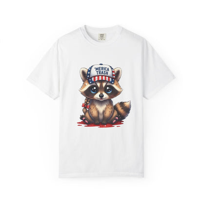 Cute Puppy Graphic T-Shirt — Adorable Dog Wearing ‘FERAL’ Cap