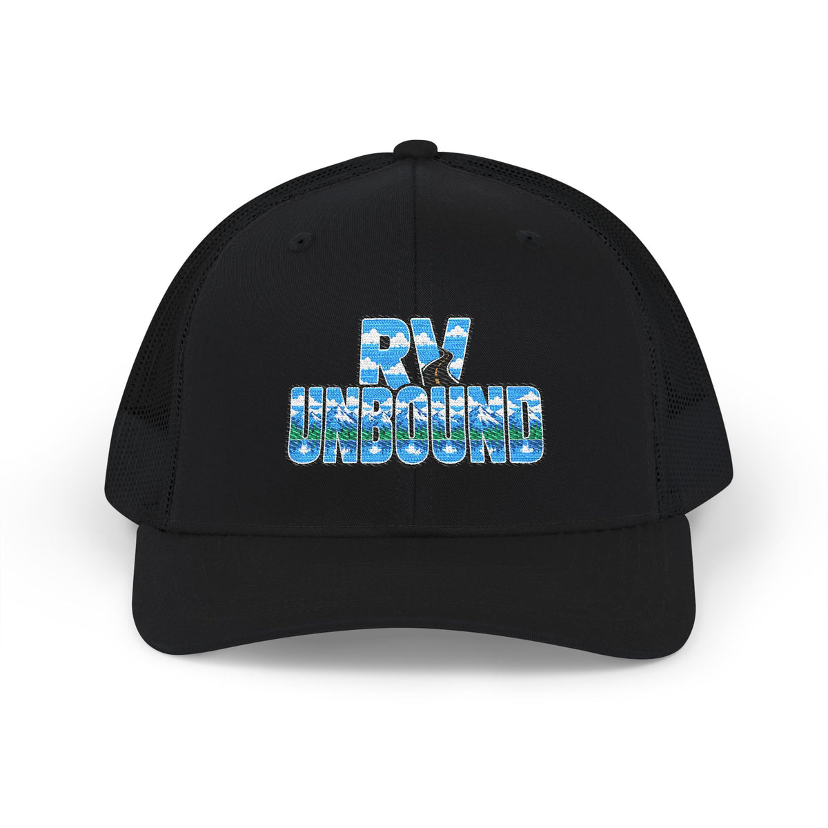RV Unbound Floral Trucker Cap