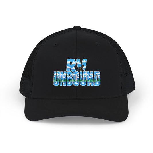 RV Unbound Floral Trucker Cap