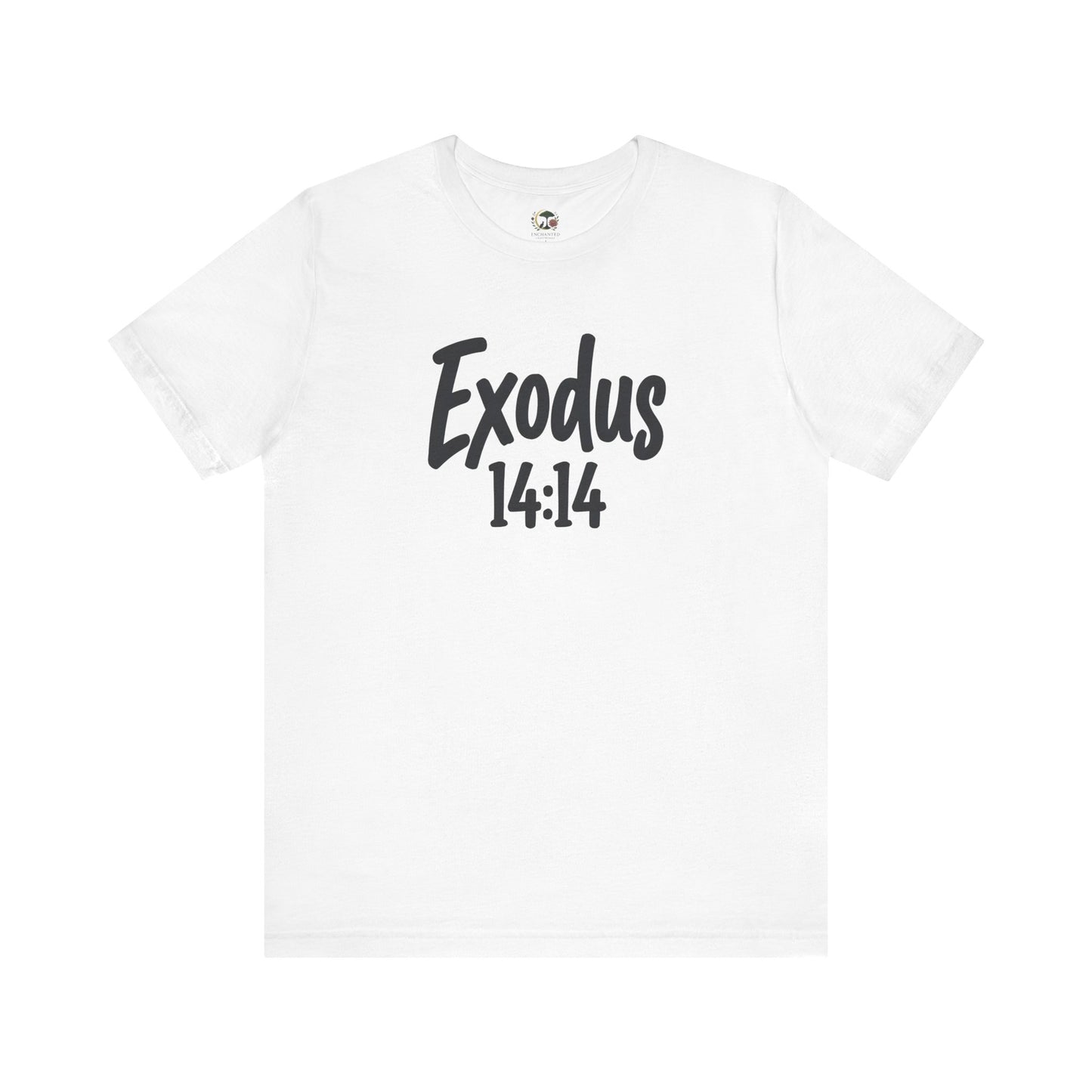 Exodus 14:14 Christian T-Shirt — Faith Scripture Tee