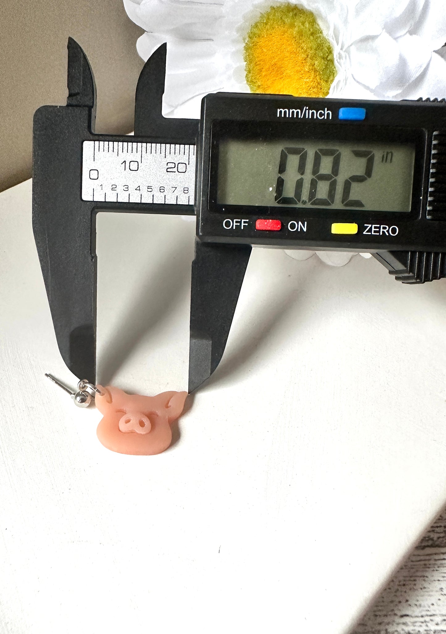 Enchanted Piglets – Polymer Clay Dangle Earrings