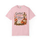 Grateful Thankful Blessed T-Shirt — Fall Pumpkin & Cross Thanksgiving Tee
