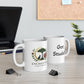 Ceramic Coffee Mug - Enchanted Gardens Design - Ideal Gift for Plant Lovers, Birthdays, Housewarming, Home Decor, Tea Lovers