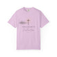 T-Shirt — "Discernment Over Distraction" Cross Graphic Spiritual Tee