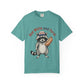 Patriotic Raccoon T-Shirt — "Red White and Feral" Hot Dog Design