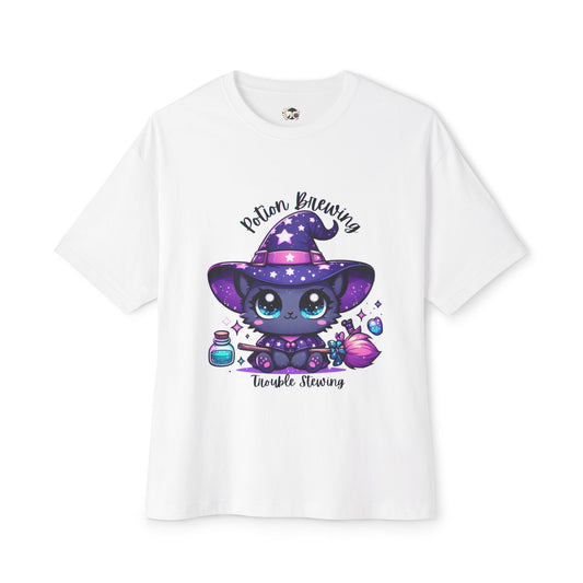 Magical Witchy Tee, Cute Potion Brewing T-Shirt, Unisex Witch Shirt, Fun Fantasy Top, Halloween Gift, Cosplay Apparel