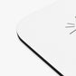 ADHD Powered by Vibes Mouse Pad — Colorful Inspirational Desk Accessory