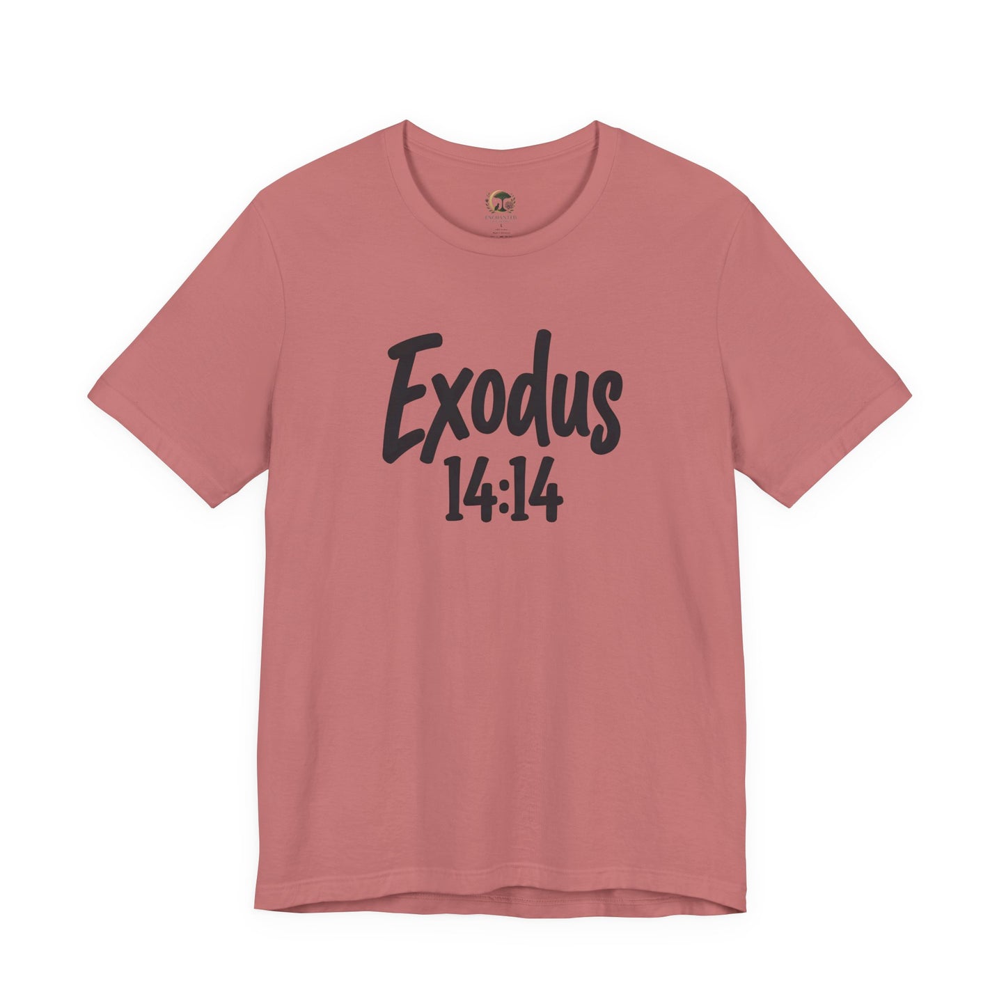 Exodus 14:14 Christian T-Shirt — Faith Scripture Tee