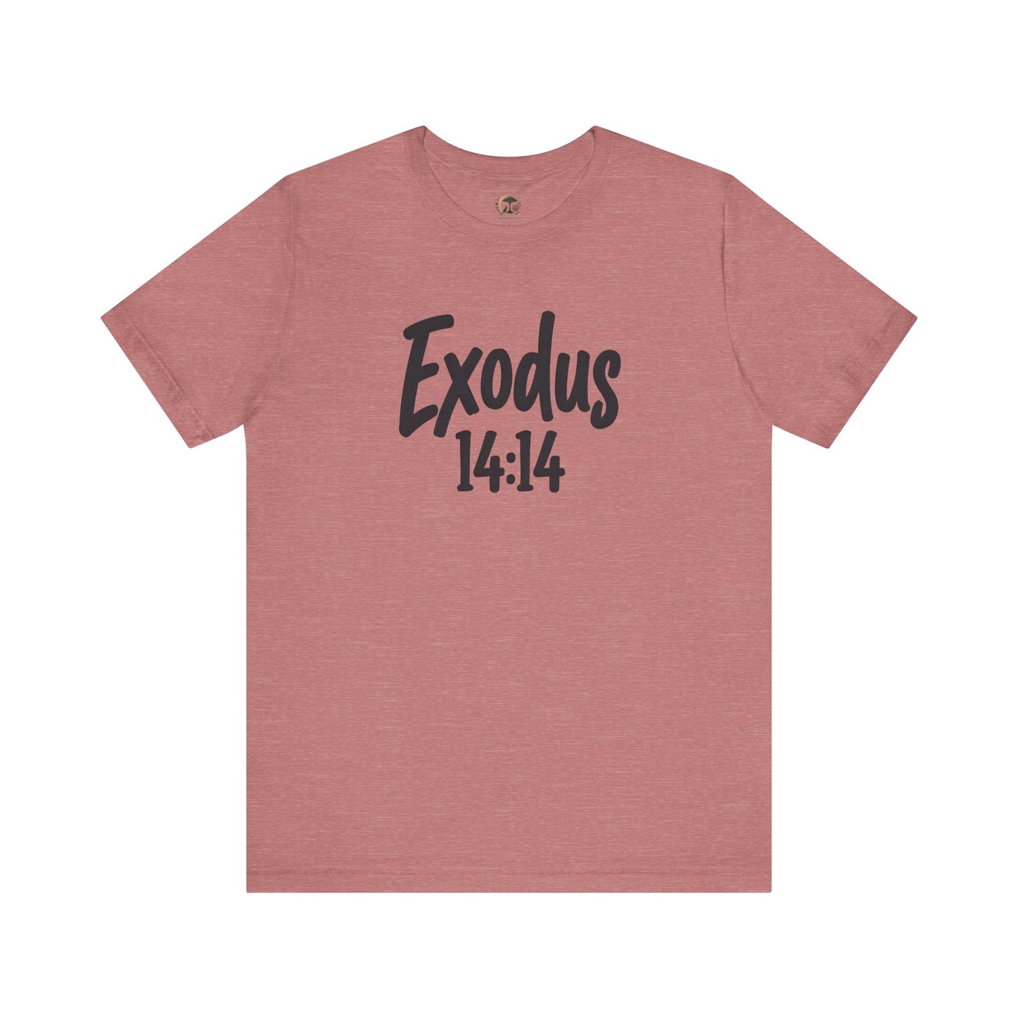 Exodus 14:14 Christian T-Shirt — Faith Scripture Tee