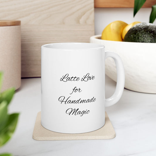 Ceramic Mug with Floral Design, Elegant Coffee Cup, Customizable Gift for Friends, Inspirational Tea Mug, Home & Office Decor