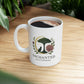 Ceramic Coffee Mug - Enchanted Gardens Design - Ideal Gift for Plant Lovers, Birthdays, Housewarming, Home Decor, Tea Lovers