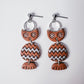 Woodland Watchers – Owl | Polymer Clay Dangles Earrings