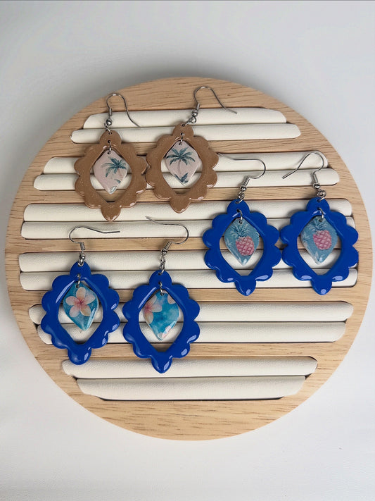 Enchanted Tropical Window Dangles