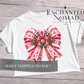 Christmas Pink Gift Bow T-Shirt