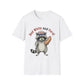 Raccoon Hot Dog Tee - “Red White and Feral” Patriotic Funny Graphic T-Shirt