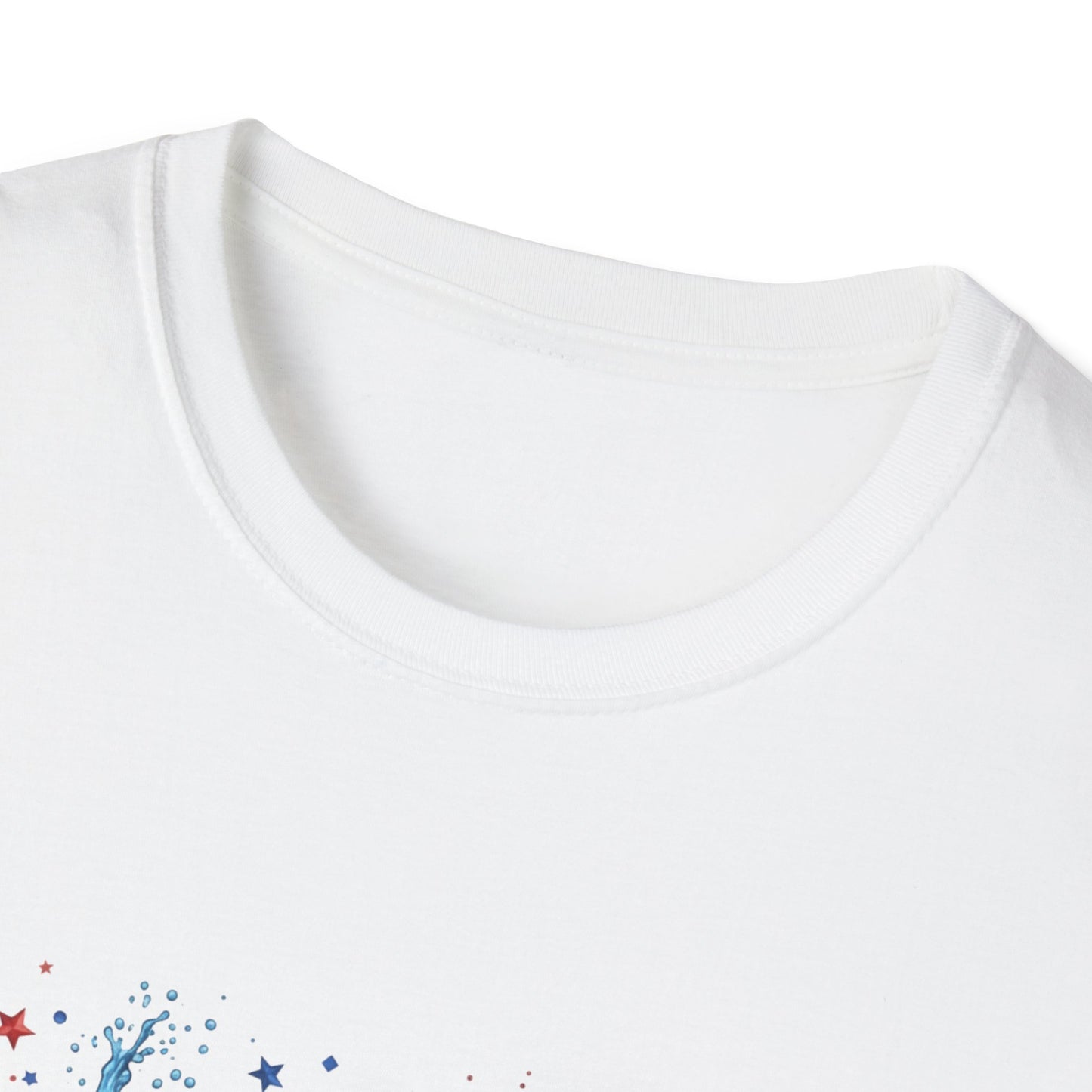 Patriotic Wine Glasses T-Shirt – Fourth of July Red White & Blue Wine Tee