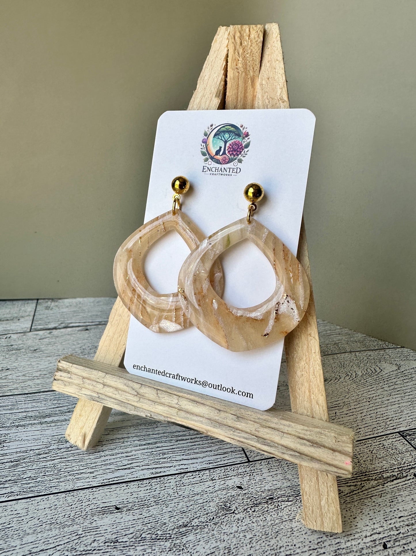 Teardrop Dangle Earring