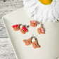 Enchanted Piglets | Pig | Farm Animal Polymer Clay Dangle Earrings