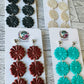 Enchanted Daisy Dangles – Handcrafted Polymer Clay Earrings