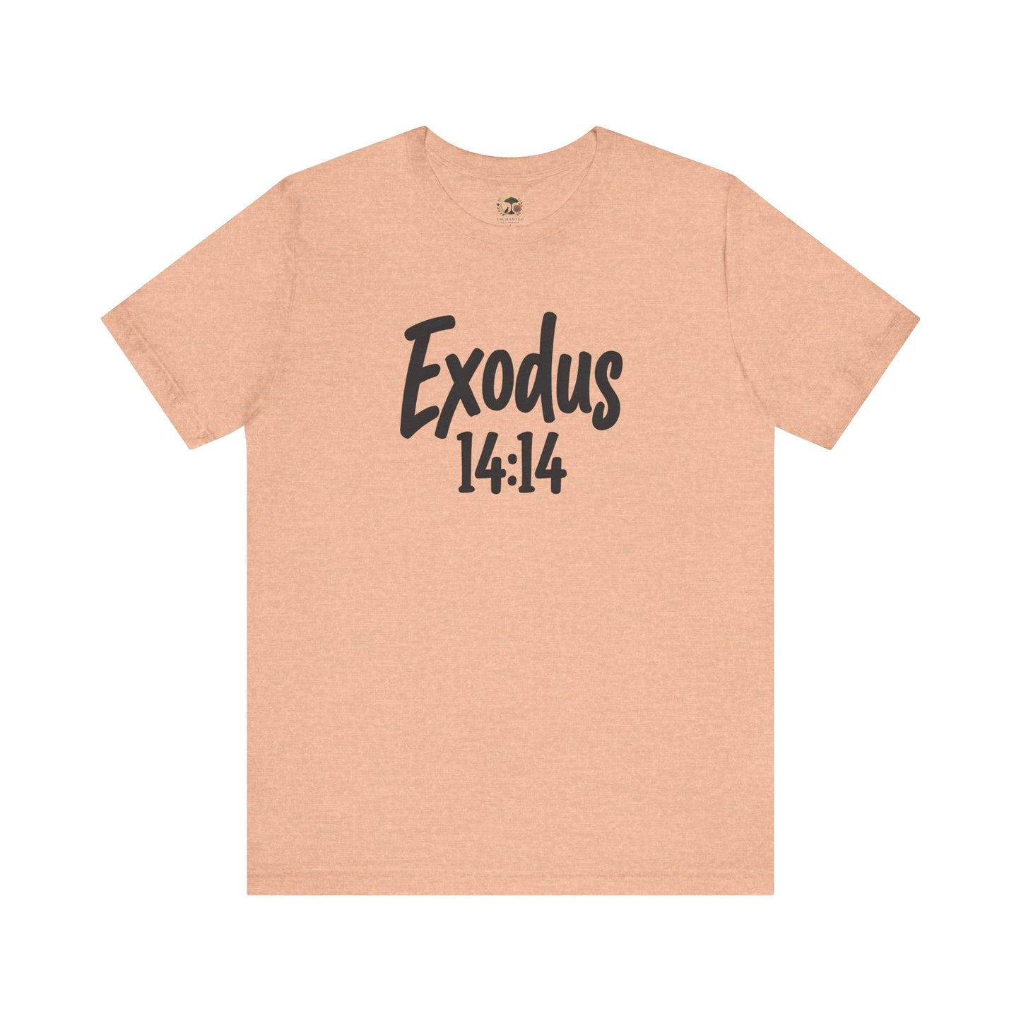 Exodus 14:14 Christian T-Shirt — Faith Scripture Tee