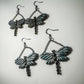 Mystic Dragonfly| Polymer Clay Dangles Earrings