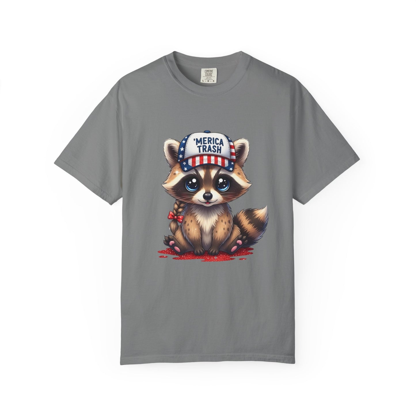 Cute Puppy Graphic T-Shirt — Adorable Dog Wearing ‘FERAL’ Cap