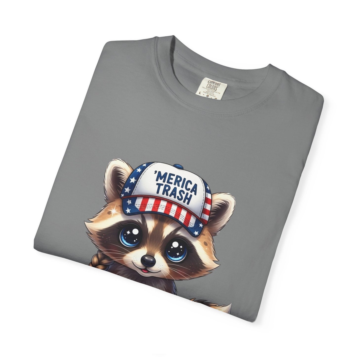 Cute Puppy Graphic T-Shirt — Adorable Dog Wearing ‘FERAL’ Cap